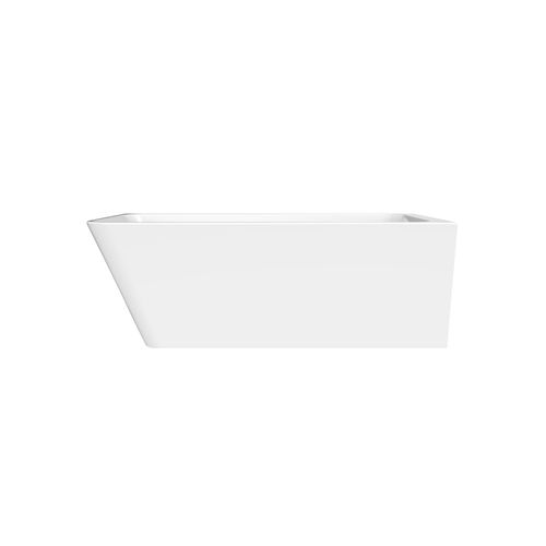 1700mm Tilt Right Hand Corner Bath Gloss White