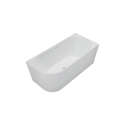Isabella Acrylic Corner Bath with Overflow