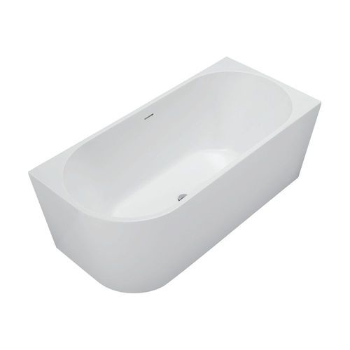 Isabella Acrylic Corner Bath with Overflow