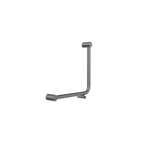 Mecca Care 32mm Ambulant 90 Degree Bent Tube Grab Rail 450X450mm Gun Metal