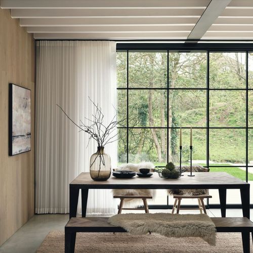 Silent Gliss Black Curtain Componentry