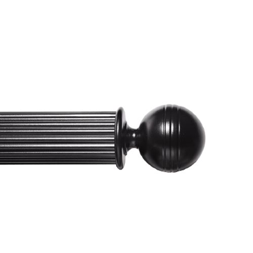 Thistle Finial 40mm Reeded Rod