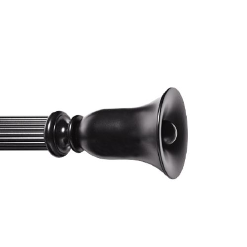 Tulip Finial 40mm Reeded Rod