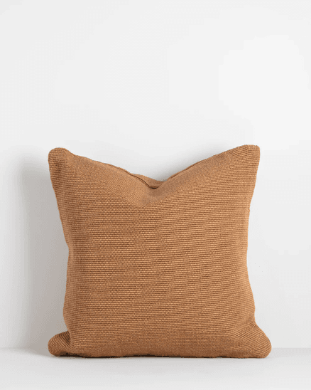 Baya Clipper In & Outdoor Cushion - Cumin | Tan Brown