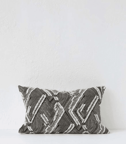 'Calabasas' Cushion / NZ Made / Feather Inner / 60x40cm