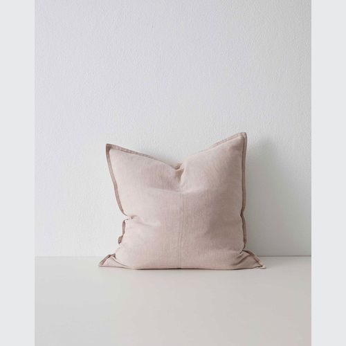 Weave Home European Linen Como Cushion - Blush | Three Sizes