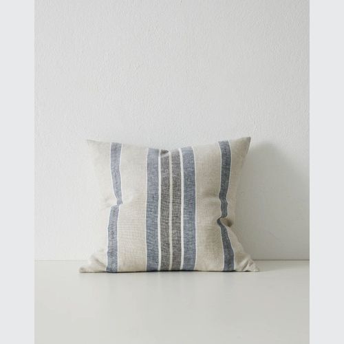 Weave Home Franco Cushion - Denim | 50 x 50cm