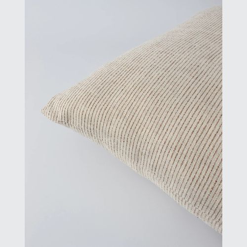 Baya Sandridge Cushion - Linen/Rust | 100% Linen