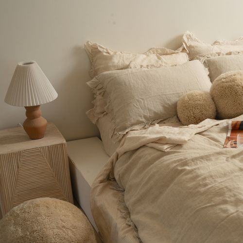 Sheepskin Ball Cushion - Large