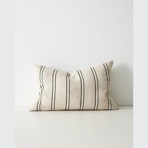 Weave Home Vinnie Striped Cushion - Natural | Square and Lumbar