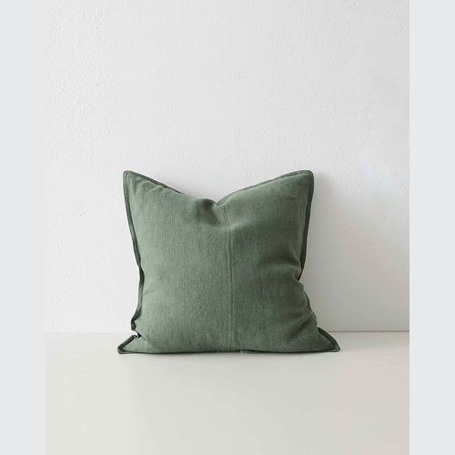 Weave Home European Linen Como Cushion Cover - Juniper | Three sizes