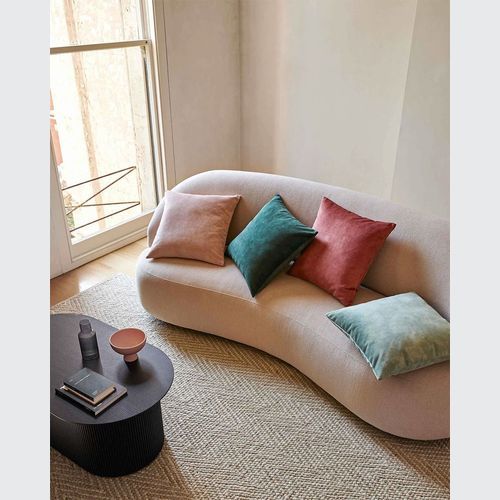 Weave Home Ava Velvet Cushion - Blossom | 50 x 50cm