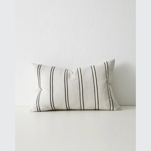Weave Home Vinnie Striped Cushion - Glacier | Square and Lumbar
