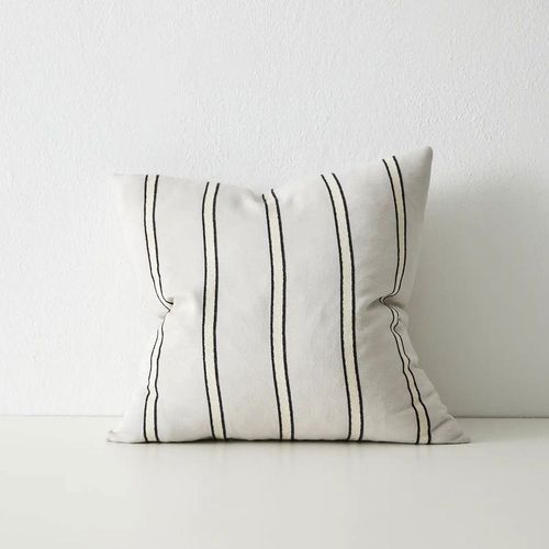 Weave Home Vinnie Striped Cushion - Glacier | Square and Lumbar