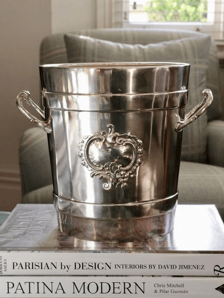 German Silver Plated Wine Bucket