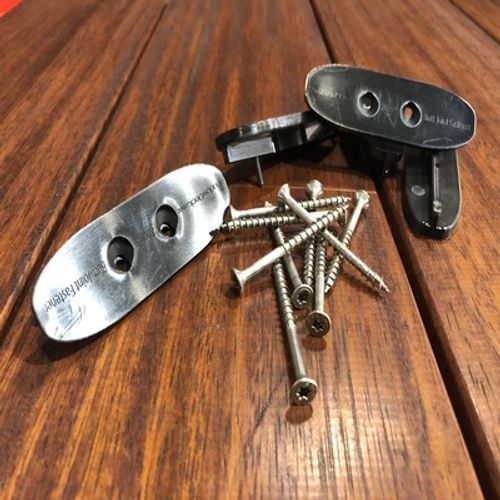 ShadowDeck™ 80mm Butt-Joint Double Screw Fastener