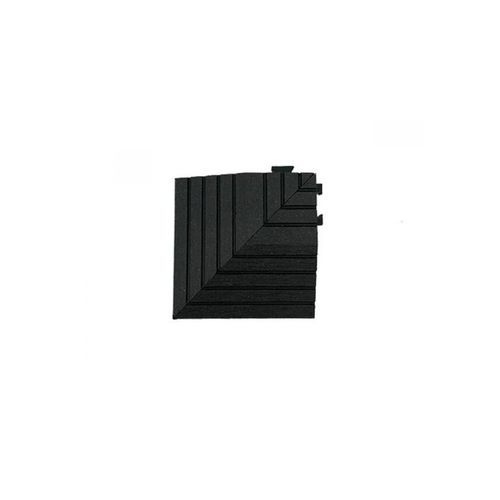 Deck tiles corner - Black - 1 pc