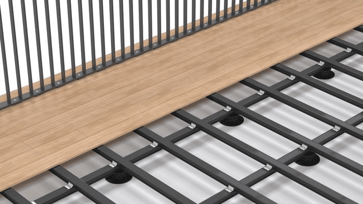 TreadTech Aluminium Deck Framing System