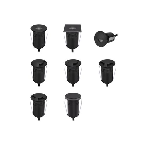 Exterior Recessed Multi-use Light
