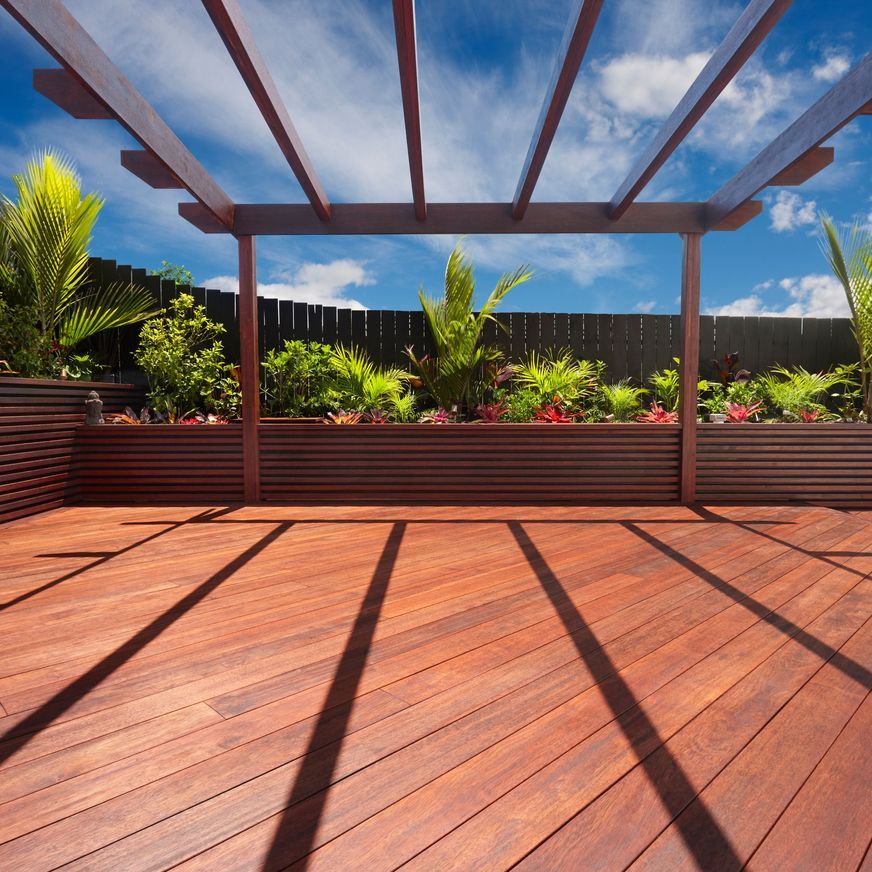 Nail-free Timber Decking System from ShadowDeck™