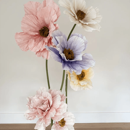Poppies on Stand