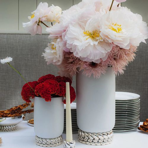 Christofle Babylone Vases