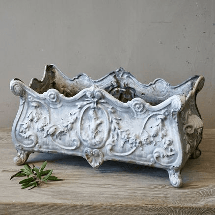 French Cast Iron Planter