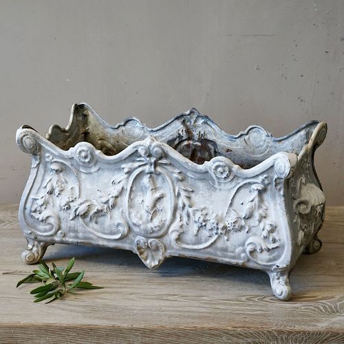 French Cast Iron Planter