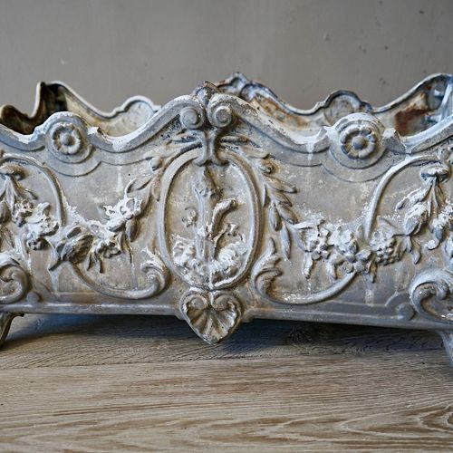 French Cast Iron Planter