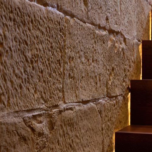 Chipped Stone Wall Panels by Muros