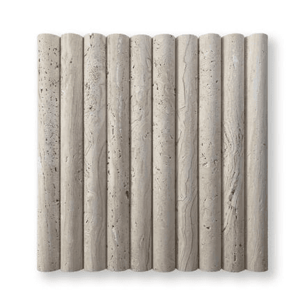 Ivory Travertine Flute