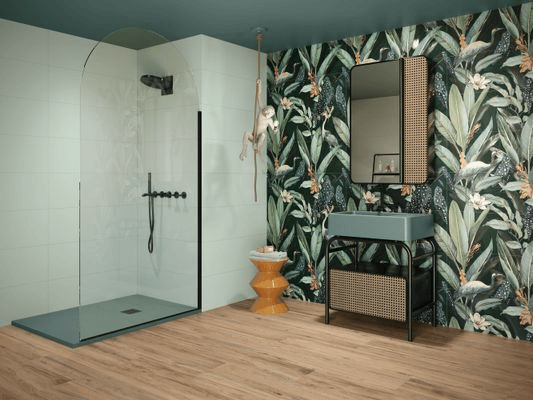 Colorful Wall and Floor Tile