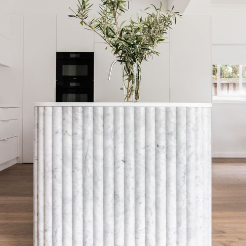 XL Flute Natural Stone Wall Tile