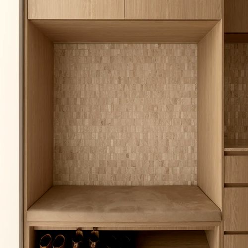 Superwhite - Travertine Aztec Mosaic