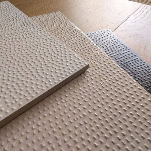 Materia Studded Textured Porcelain