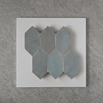 Moroccan Zellige - Nahla Hex - Sage