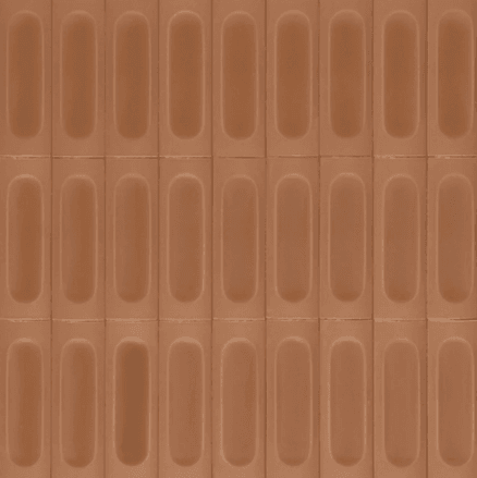 CARTER 3D COTTO MATT 150X50MM