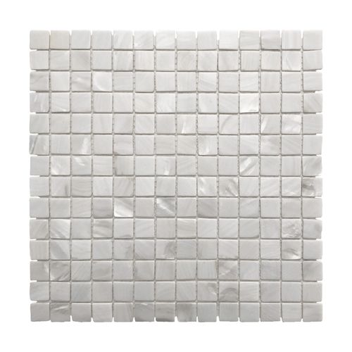 Mother Of Pearl Mosaic Bianca Square