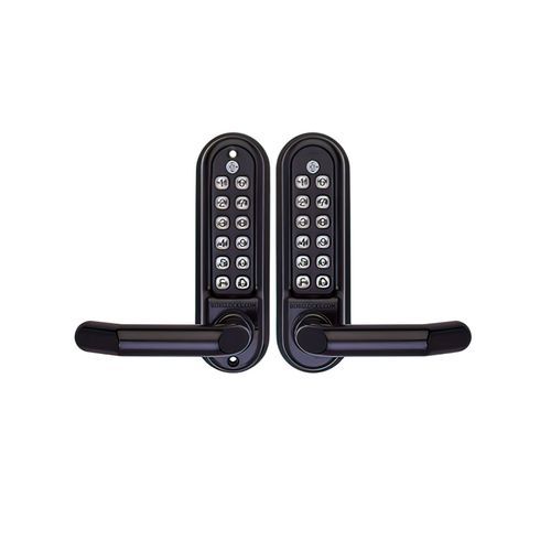Borg Digital Lock Marine Grade Pro Back To Back BLK ECP