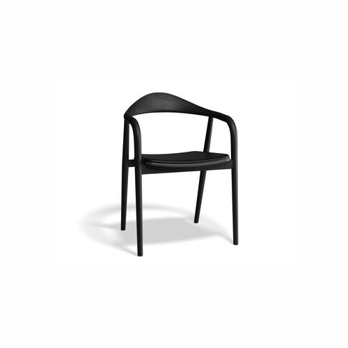 Arki Armchair - Black Ash with Pad