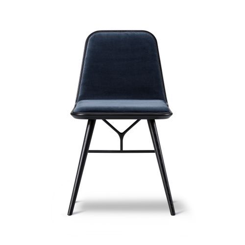 Spine Wood Chair Front Upholstery by Fredericia