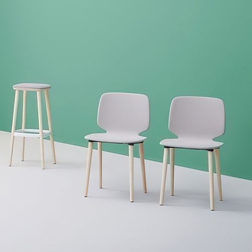 Babila 2700/A Timber Cafe Chair by Pedrali