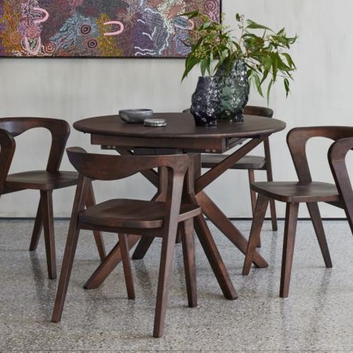 Casa 5PC Extendable Hardwood Dining Set | Arabica