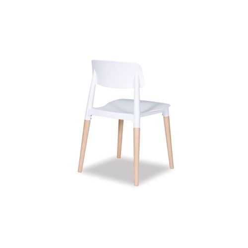 Lecco Chair - Natural - White