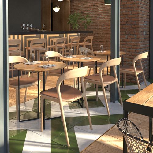 Arki Armchair - Natural with Pad