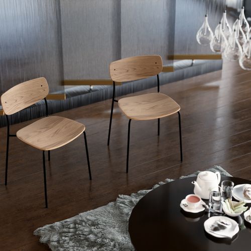 Rylie Chair - Natural Ash Seat and Backrest