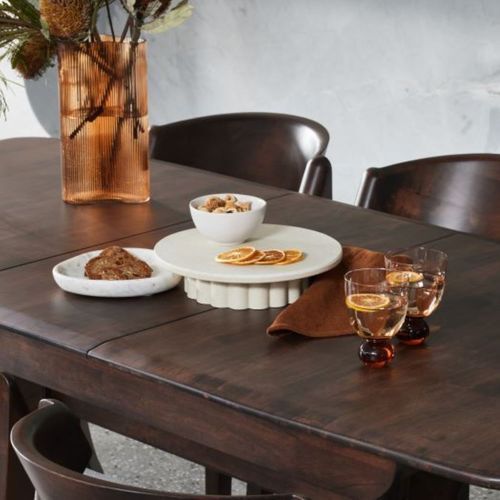 Villa 7PC Hardwood Extendable Dining Set | Arabica