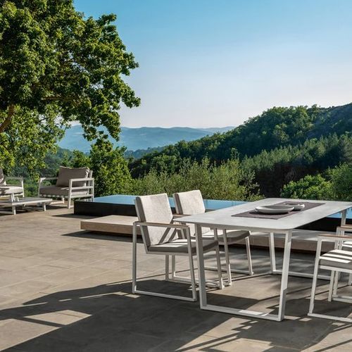 Alabama Alu Talenti - Outdoor Dining Arm Chair