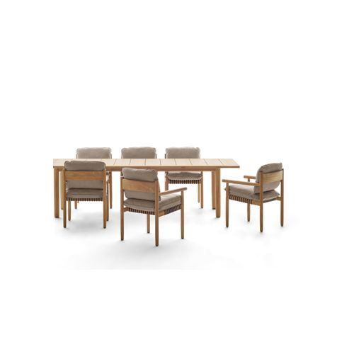 Tibbo armchair by Dedon