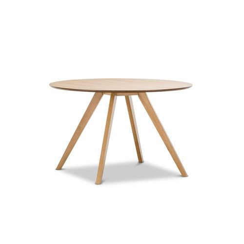 Milari Round Dining Table | Natural Oak
